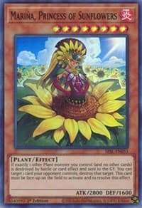 Mariña, Princess of Sunflowers - Secret Slayers - YuGiOh card