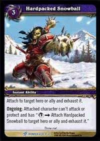 Hardpacked Snowball - Feast of Winter Veil - WoW card