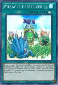 Miracle Fertilizer - Secret Slayers - YuGiOh card