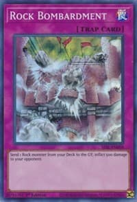 Rock Bombardment - Secret Slayers - YuGiOh card