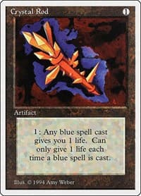 Crystal Rod - Summer Magic - Magic: The Gathering card