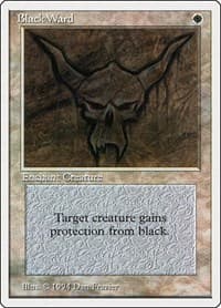 Black Ward - Summer Magic - Magic: The Gathering card