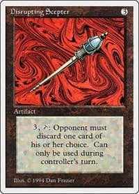 Disrupting Scepter - Summer Magic - Magic: The Gathering card