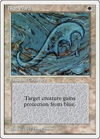Blue Ward - Summer Magic - Magic: The Gathering card