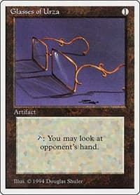 Glasses of Urza - Summer Magic - Magic: The Gathering card