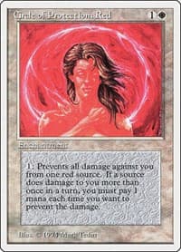 Circle of Protection: Red - Summer Magic - Magic: The Gathering card