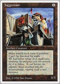 Juggernaut - Summer Magic - Magic: The Gathering card