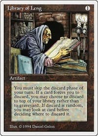 Library of Leng - Summer Magic - Magic: The Gathering card