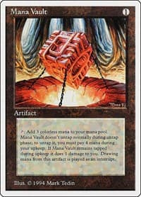 Mana Vault - Summer Magic - Magic: The Gathering card