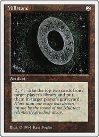 Millstone - Summer Magic - Magic: The Gathering card