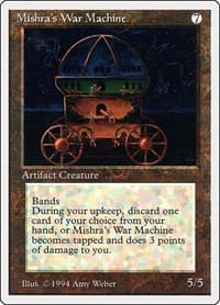 Mishra's War Machine - Summer Magic - Magic: The Gathering card