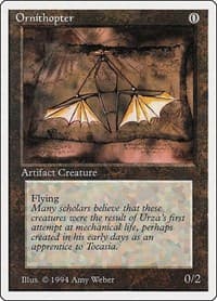 Ornithopter - Summer Magic - Magic: The Gathering card