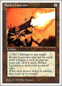 Rocket Launcher - Summer Magic - Magic: The Gathering card
