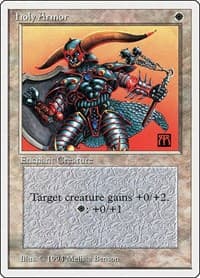 Holy Armor - Summer Magic - Magic: The Gathering card
