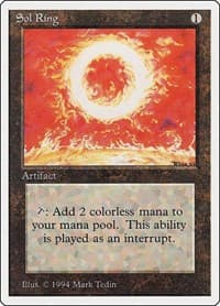 Sol Ring - Summer Magic - Magic: The Gathering card