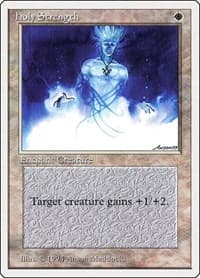 Holy Strength - Summer Magic - Magic: The Gathering card