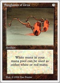 Sunglasses of Urza - Summer Magic - Magic: The Gathering card