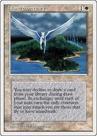 Island Sanctuary - Summer Magic - Magic: The Gathering card