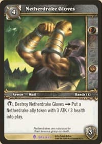 Netherdrake Gloves - CRP - WoW card