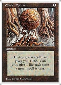 Wooden Sphere - Summer Magic - Magic: The Gathering card