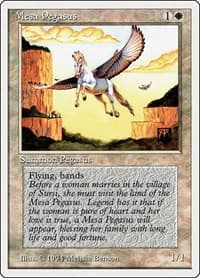 Mesa Pegasus - Summer Magic - Magic: The Gathering card