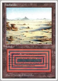 Badlands - Summer Magic - Magic: The Gathering card