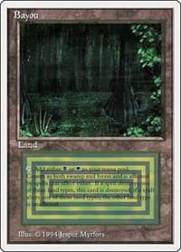 Bayou - Summer Magic - Magic: The Gathering card