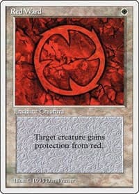 Red Ward - Summer Magic - Magic: The Gathering card