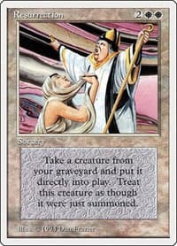 Resurrection - Summer Magic - Magic: The Gathering card