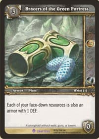 Bracers of the Green Fortress - CRP - WoW card