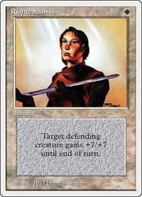 Righteousness - Summer Magic - Magic: The Gathering card