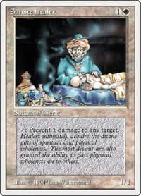 Samite Healer - Summer Magic - Magic: The Gathering card