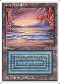 Underground Sea - Summer Magic - Magic: The Gathering card