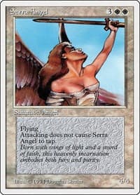 Serra Angel - Summer Magic - Magic: The Gathering card