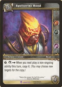 Spellstrike Hood - CRP - WoW card