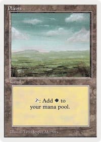 Plains (C) - Summer Magic - Magic: The Gathering card