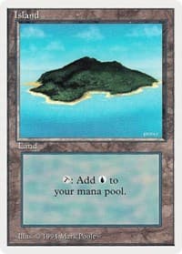Island (B) - Summer Magic - Magic: The Gathering card