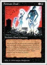 Animate Dead - Summer Magic - Magic: The Gathering card