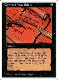 Contract from Below - Summer Magic - Magic: The Gathering card