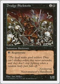 Drudge Skeletons - Fifth Edition - Magic: The Gathering card