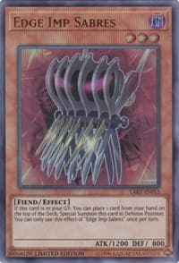 Edge Imp Sabres - The Lost Art Promotion - YuGiOh card