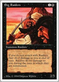 Erg Raiders - Summer Magic - Magic: The Gathering card