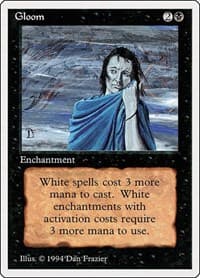 Gloom - Summer Magic - Magic: The Gathering card
