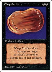 Warp Artifact - Summer Magic - Magic: The Gathering card