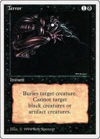 Terror - Summer Magic - Magic: The Gathering card