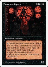 Sorceress Queen - Summer Magic - Magic: The Gathering card