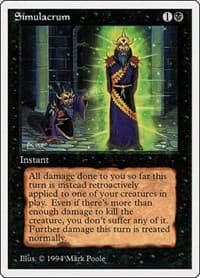 Simulacrum - Summer Magic - Magic: The Gathering card
