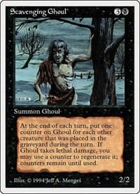 Scavenging Ghoul - Summer Magic - Magic: The Gathering card