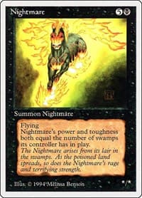 Nightmare - Summer Magic - Magic: The Gathering card