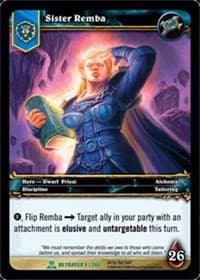 Sister Remba - Servants of the Betrayer - WoW card